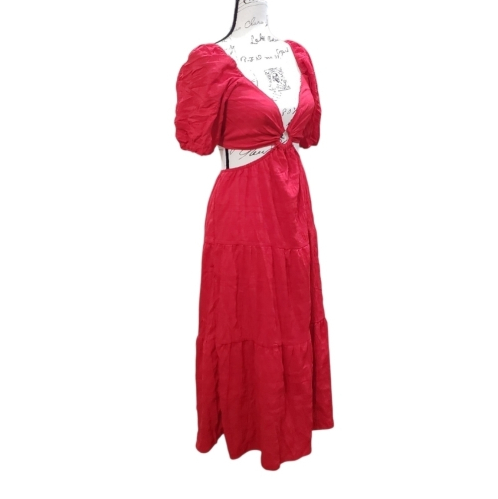 Shein Cut-Out Midi Dress - Picture 3 of 5